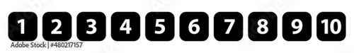 Number 1- 10 Icon