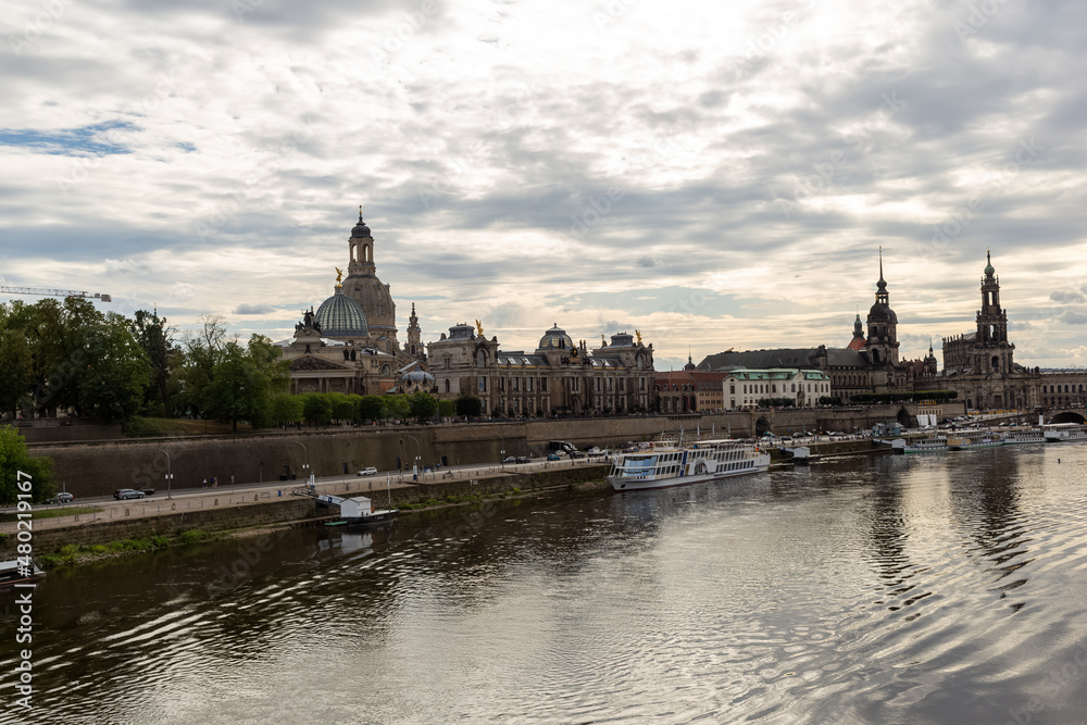 Fototapeta premium Skyline Dresden city centre