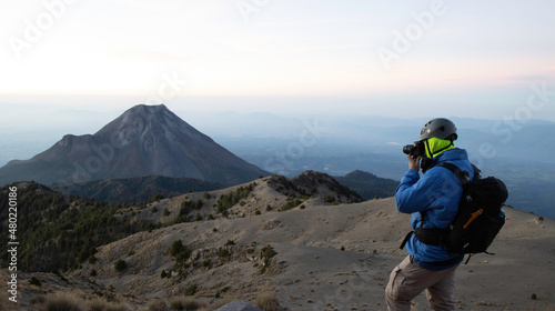 fotografo en volcan
