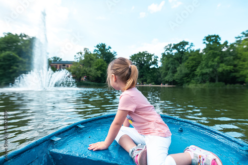 girl on a boat