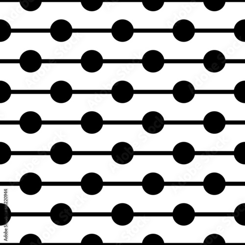 Circles, lines ornament. Ethnic background. Line, circle shapes seamless pattern. Stripes, rounds ornate. Tribal wallpaper. Folk image. Tribe motif. Digital paper, textile print, web design, vector.