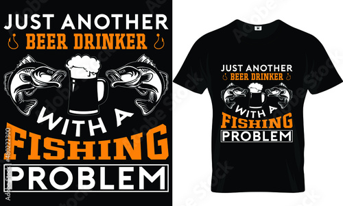 Just another beer drinker t-shirt template and design
