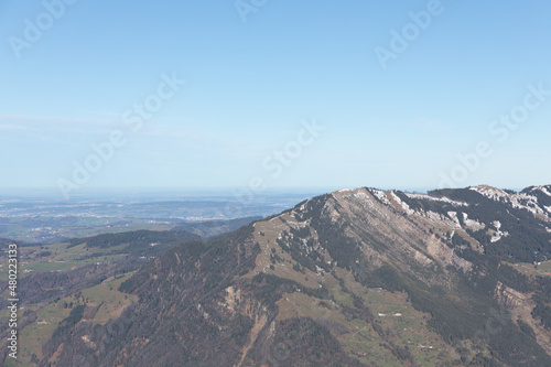 Ausblick Alpen