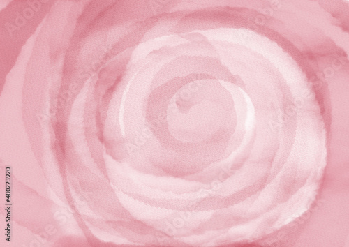 ピンクの水彩絵の具の渦巻く壁紙