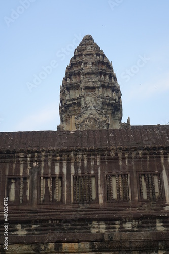 Adventure of exploring mystic Angkor Wat temple, Siem Reap, Cambodia