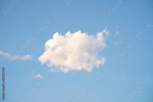 blue sky background with clouds