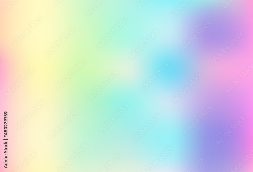 Light Multicolor, Rainbow vector blurred shine abstract pattern.