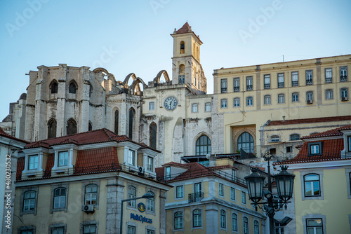 PORTUGAL LISBON CARMO CHURCH