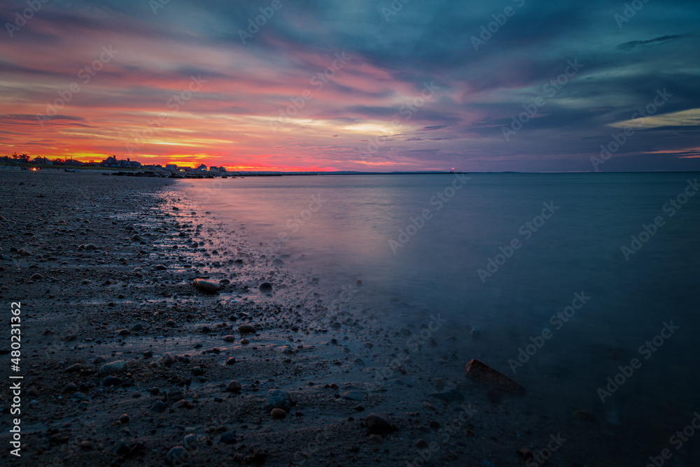 Beautiful Sunset in Cape Cod, Massachusetts