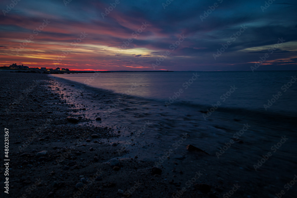 Obraz premium Beautiful Sunset in Cape Cod, Massachusetts