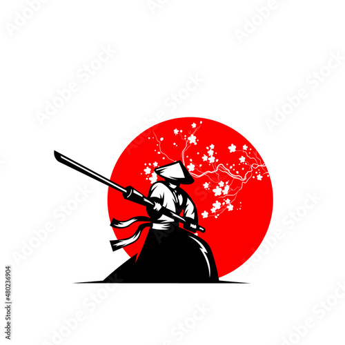 samurai con spada