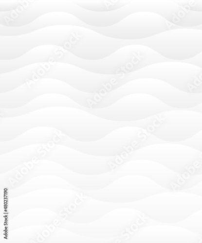 Abstract. Curve shape white background. light and shadow. Vector.