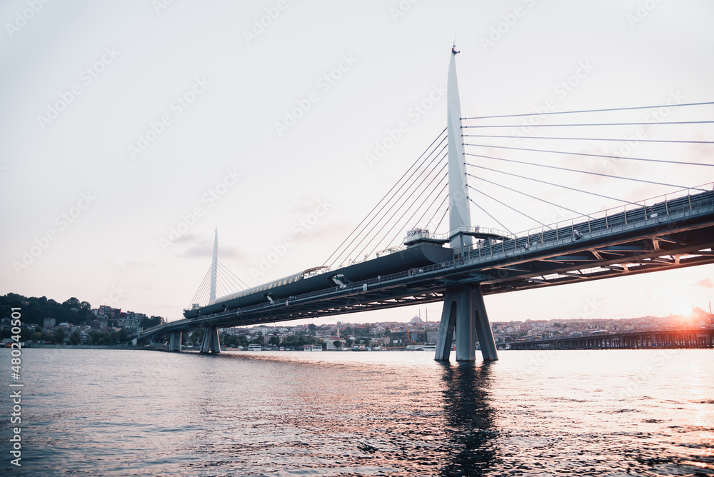 Fototapeta premium Sunset in Istanbul