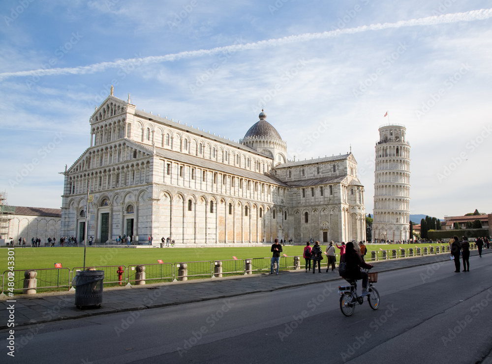 Obraz premium Pisa, Cattedrale in piazza del Duomo. Italia