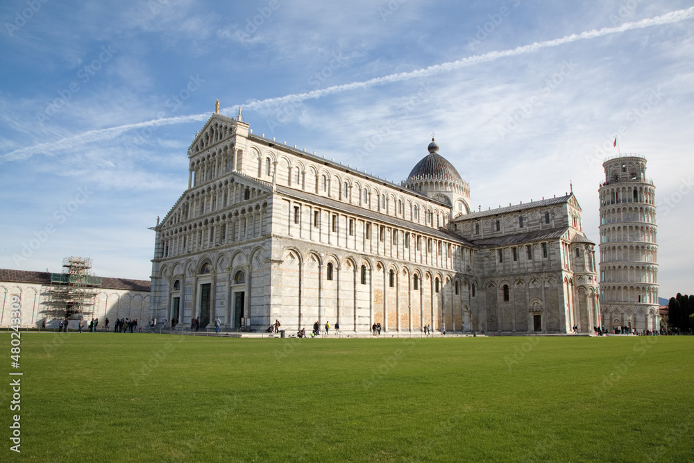 Pisa, Cattedrale in piazza del Duomo. Italia