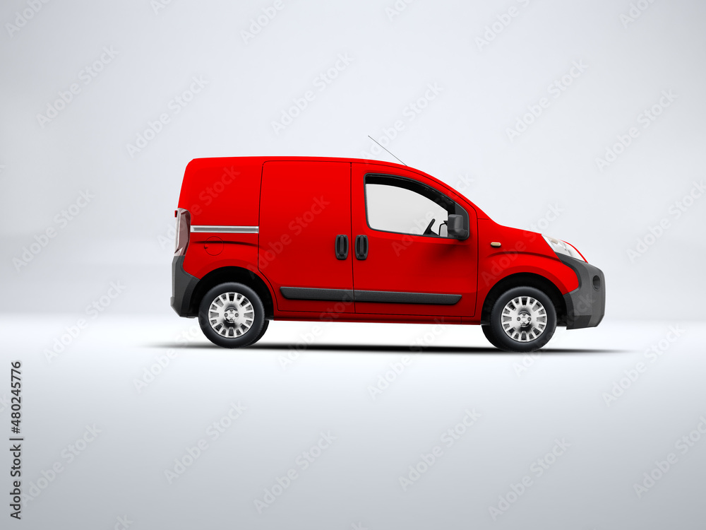 Fototapeta premium 3d rendering mock up car