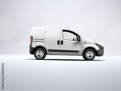 3d rendering mock up car