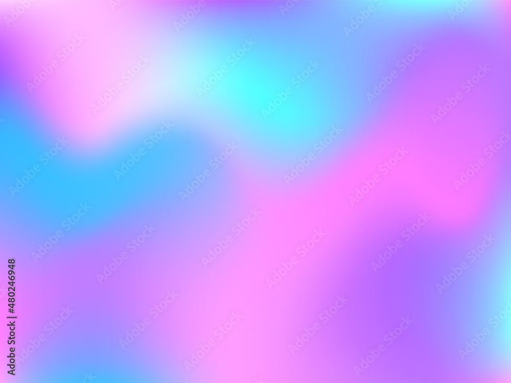 Trendy advertising vector. Intense holographic spectrum gradient for printing products, covers. Trendy advertising vector. Intense holographic spectrum gradient for printing products, covers.