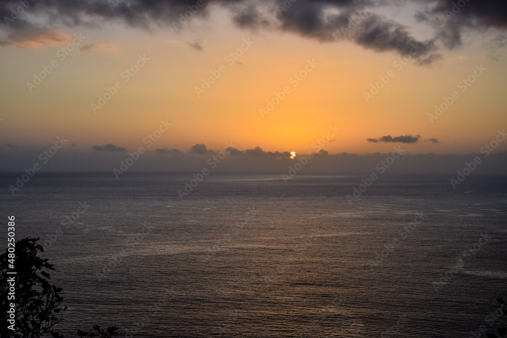 Sonnenuntergang Sonnenaufgang am Meer