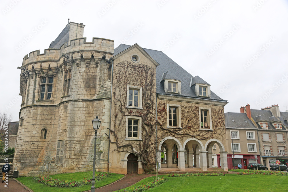 Historic building in Bergues, France