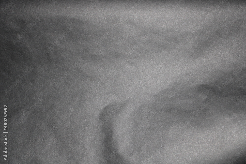 Naklejka premium Shiny black texture, craft grey smoky paper background 