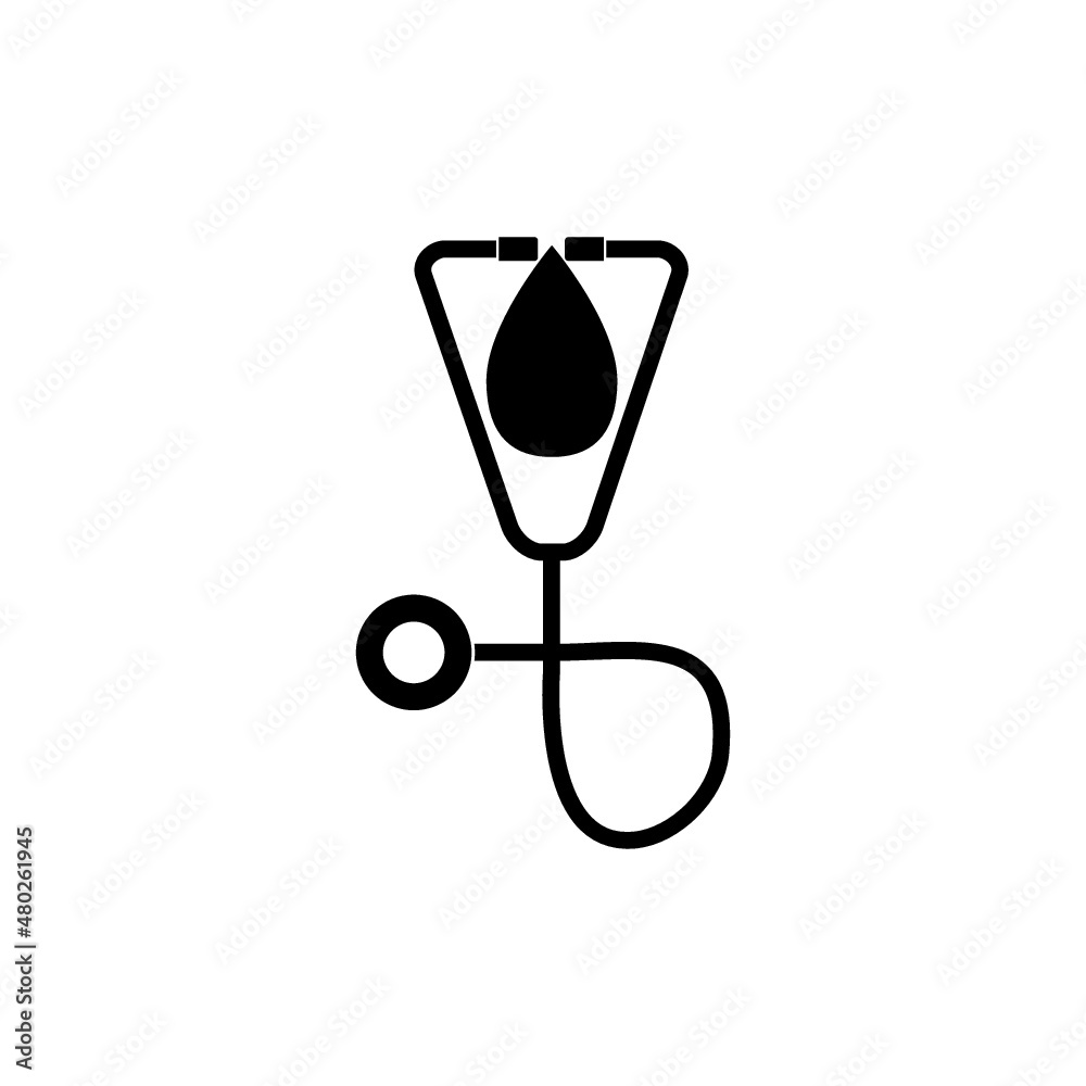 Blood Care logo designs concept isolated on white background Blood Care logo designs concept isolated on white background