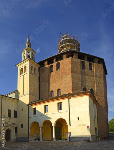Church of the Blessed Virgin – Chiesa della Beata Vergine Incoronata of Sabbioneta, Province of Mantua, Lombardy, Italy. Sabbioneta is UNESCO World Heritage Site photo