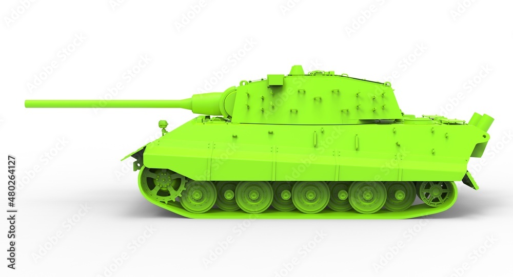 3d illustration of the green tank
3d illustration of the green tank