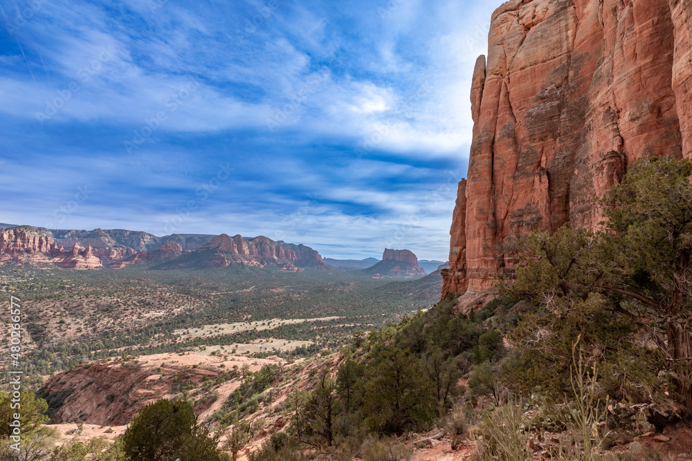 View from Cathedral Rock in Sedona, Arizona