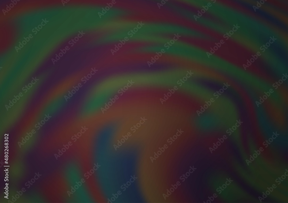 Dark Silver, Gray vector blur pattern. Dark Silver, Gray vector blur pattern.