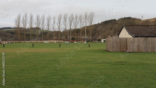Small rugby club in rural setting