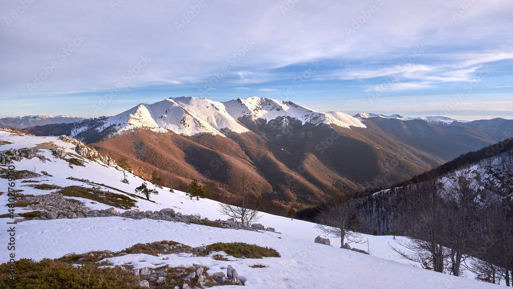 Inverno sui Monti Simbruini - Monte Viglio