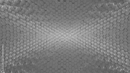 Hexagon pit