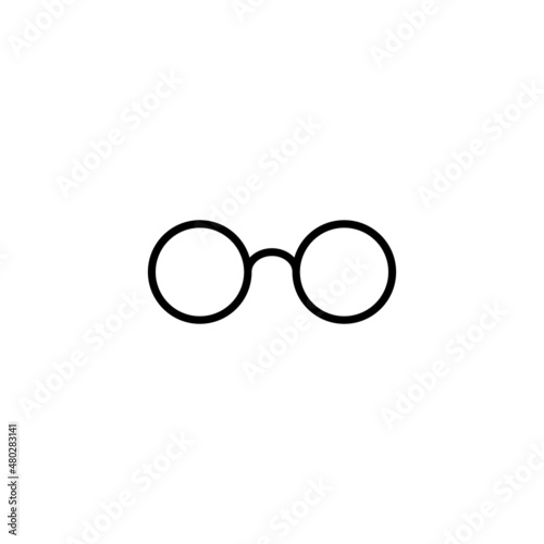 Glasses icon. Glasses sign and symbol