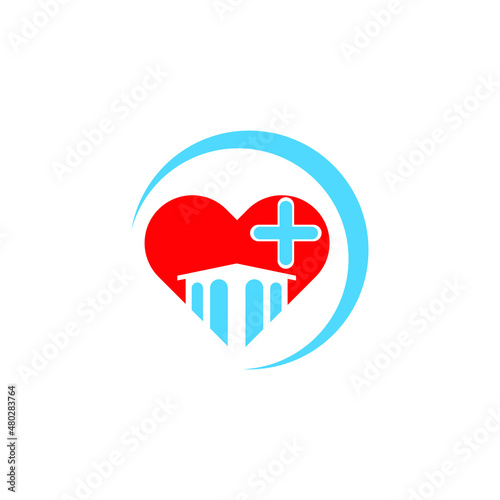 Free Download modern heart or health vector logo design - GFXLoad