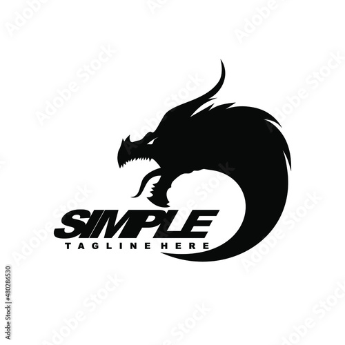 head dragon logo