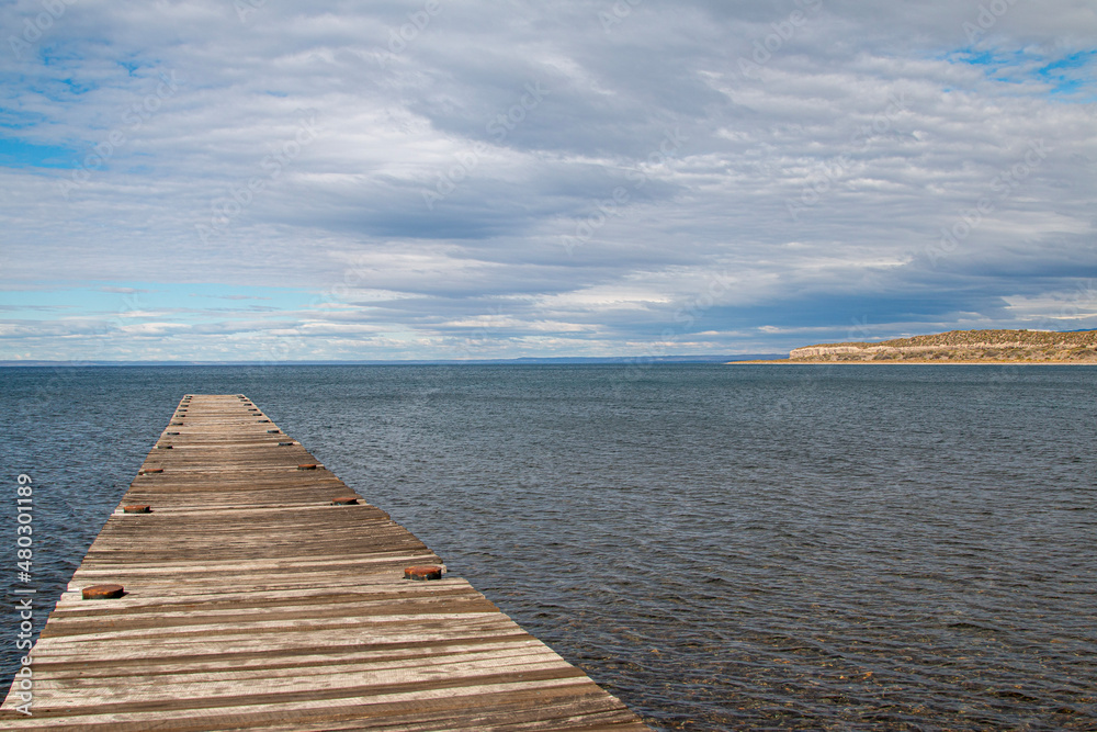 Obraz premium pier in the sea