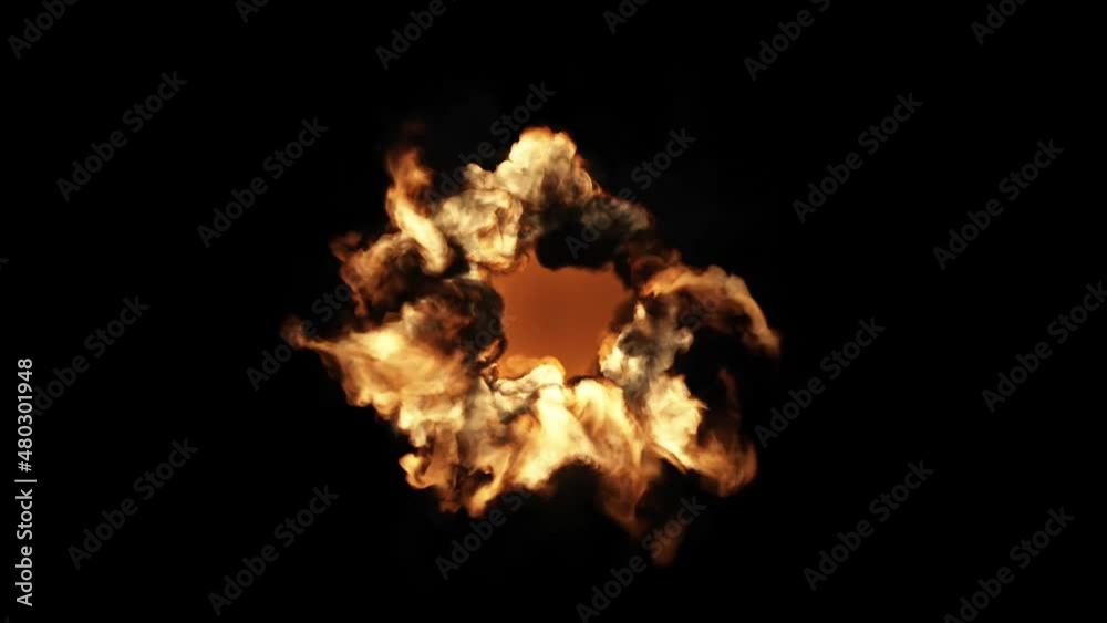 Tongues of fire in the center of the black screen. Entrance to hellish underworld. Tongues of fire in the center of the black screen. Entrance to hellish underworld.