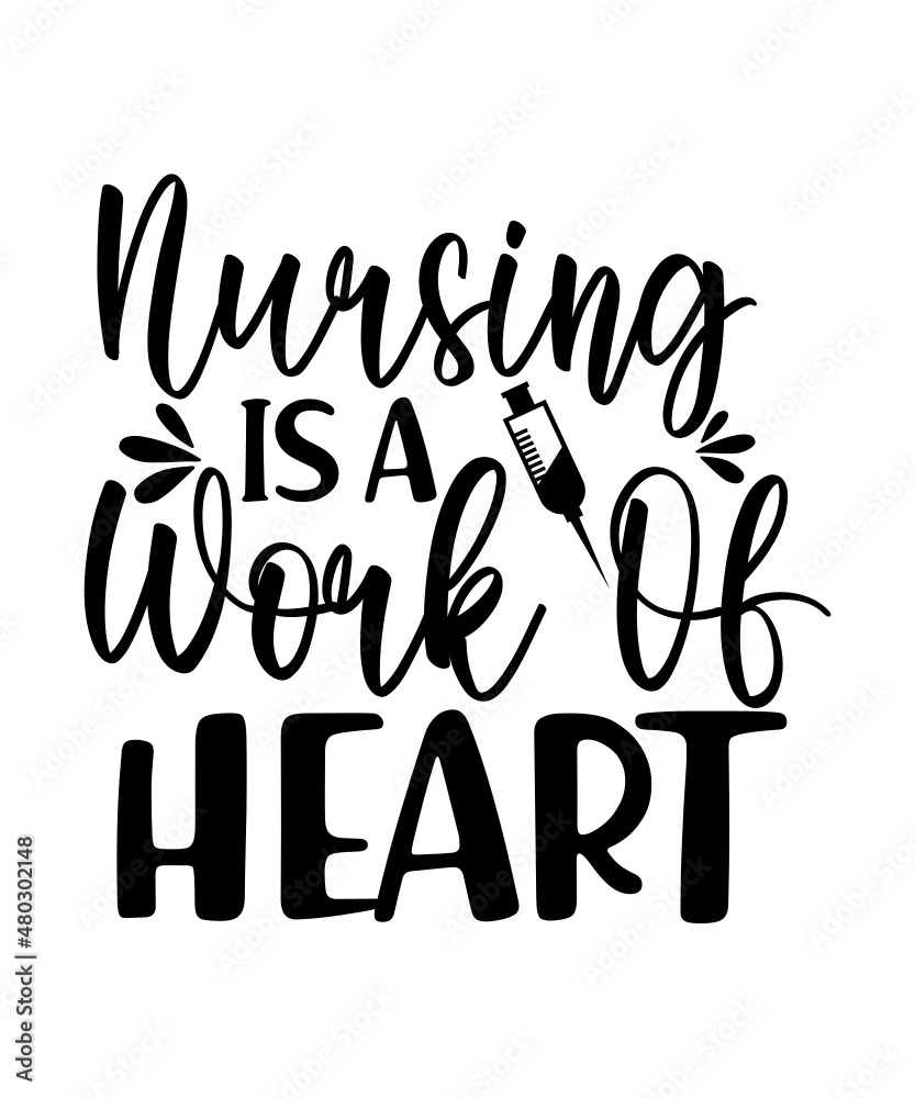 Fototapeta premium Nurse Svg Bundle, Nurse Quotes, Nurse Saying, Nurse Clipart, Nurse Life, Doctor Svg, Nurse Svg File for Cricut, Nurse Cut File, Nurse Mom,Nurse Bundle SVG, Nurse Quotes SVG, Doctor Svg, Nurse Svg Hear