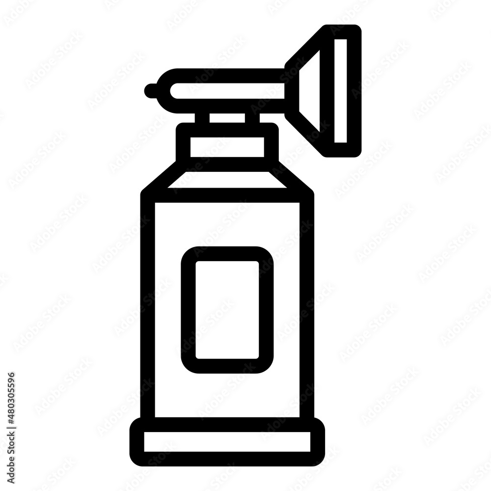 Pulse tank icon outline vector. Medical oxygen. Home equipment Pulse tank icon outline vector. Medical oxygen. Home equipment