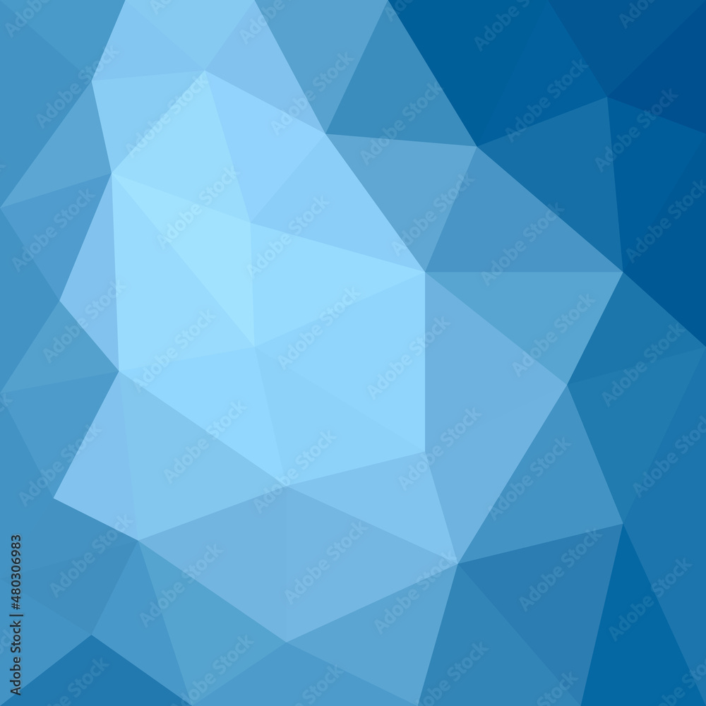 Blue polygonal vector abstract background Blue polygonal vector abstract background
