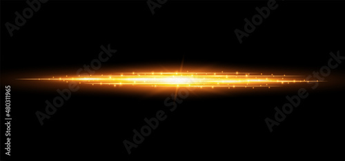 yellow explosion of light