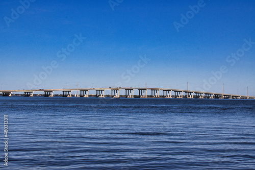 Enjoying a sunny winter day in Eau Gallie Florida on the waterfront