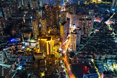 Night view of Shenzhen city, Guangdong Province, China © Kai Zhao