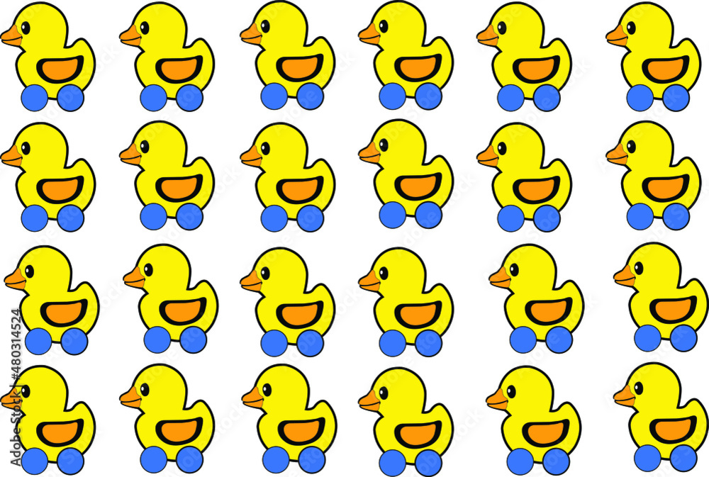 Cute little ducks are suitable for background applications. Cute little ducks are suitable for background applications.