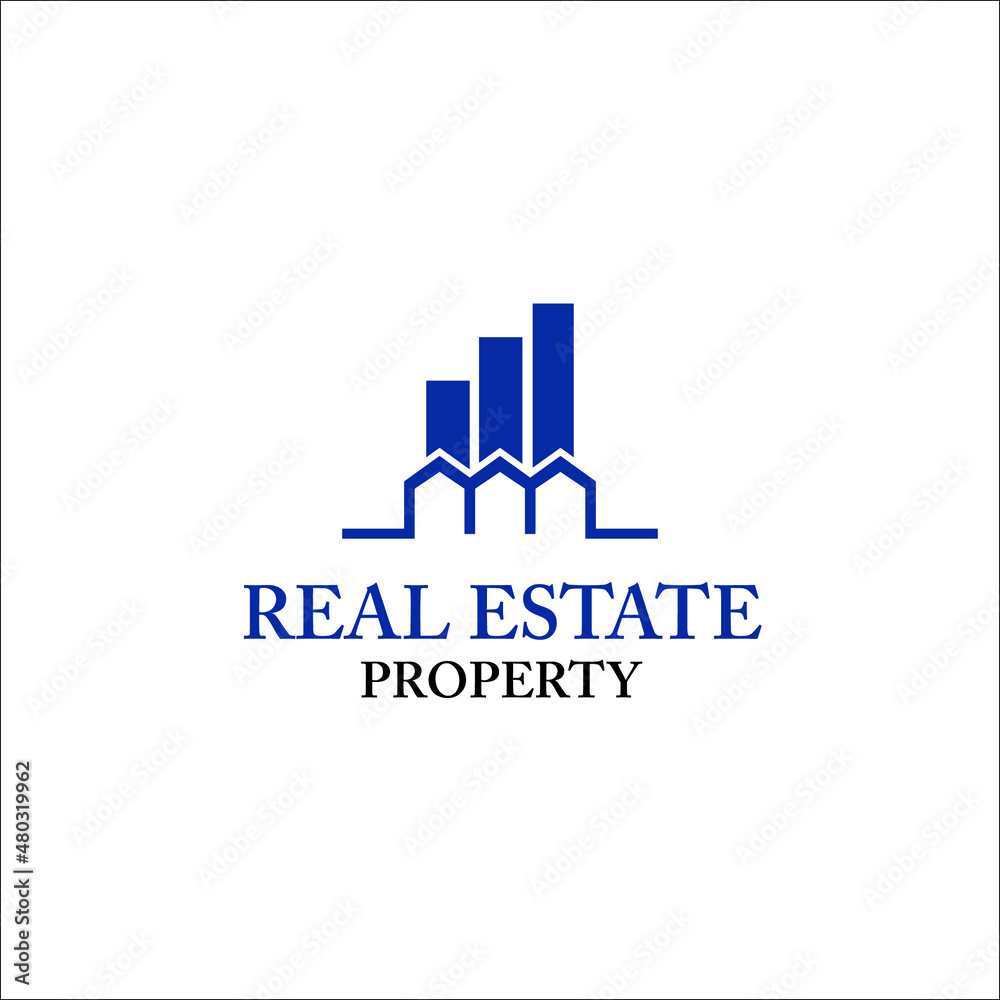 property real estate house business logo design