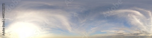 Fototapeta Naklejka Na Ścianę i Meble -  Himmel für 360 Grad Panorama