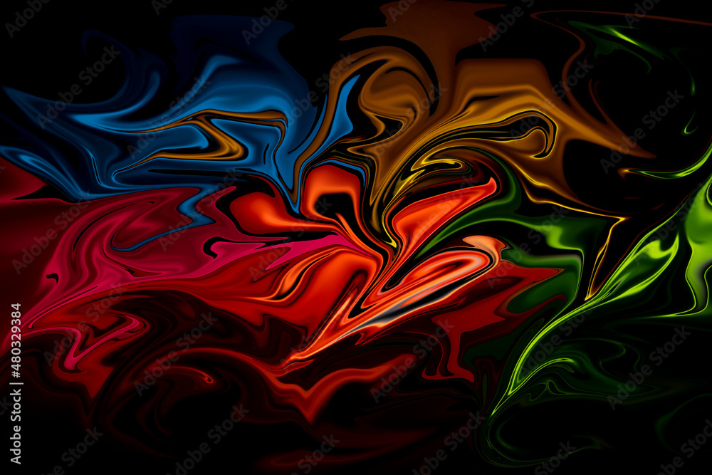 Abstract background with liquid metal colors Abstract background with liquid metal colors