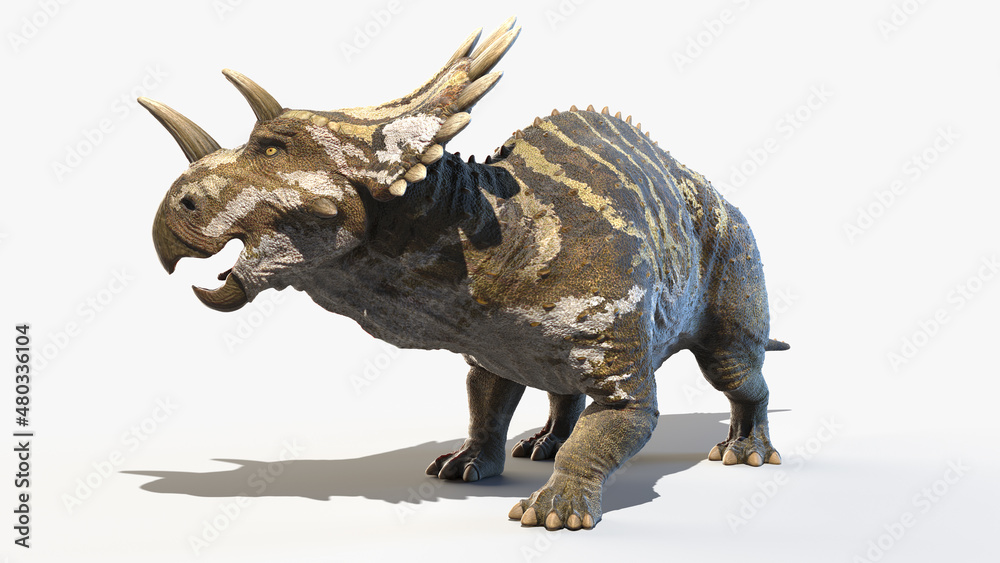 3d rendered illustration of a Regaliceratops 3d rendered illustration of a Regaliceratops