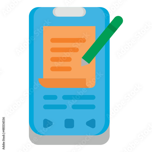 contract flat icon